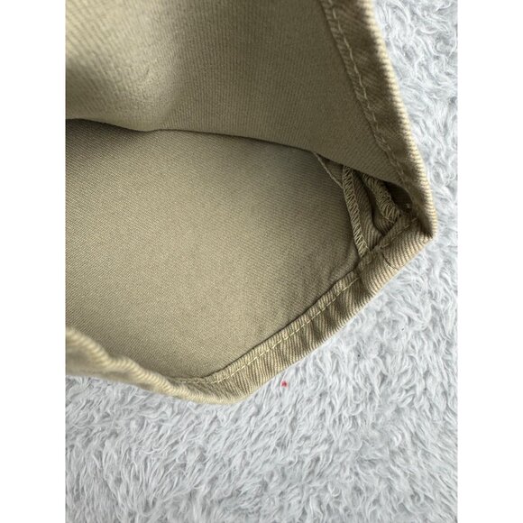 Womens Capri Pants Big Star Size 25R Beige Cotton Denim Made In USA Casual Wear - Picture 14 of 16